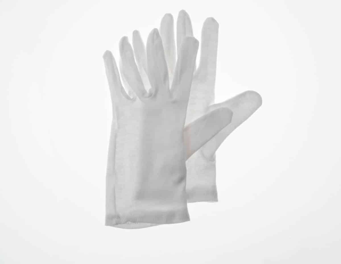 Hvide handsker - 2 par