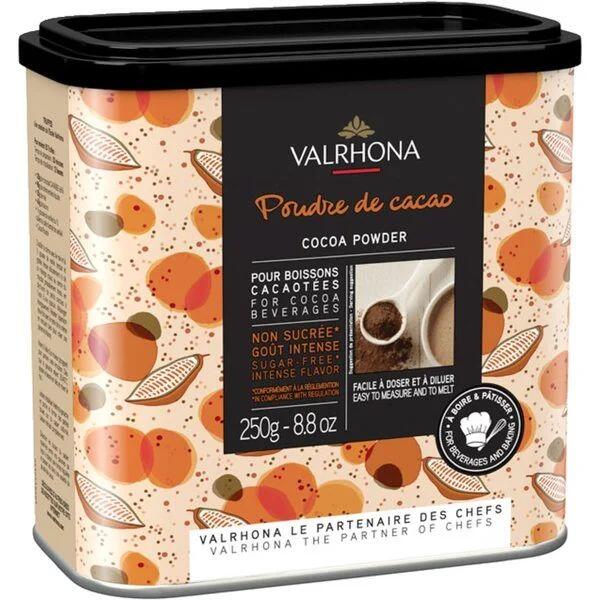 Valrhona Kakaopulver 250 g - Valrhona cacaopulver - Høj kvalitet gourmet kakao